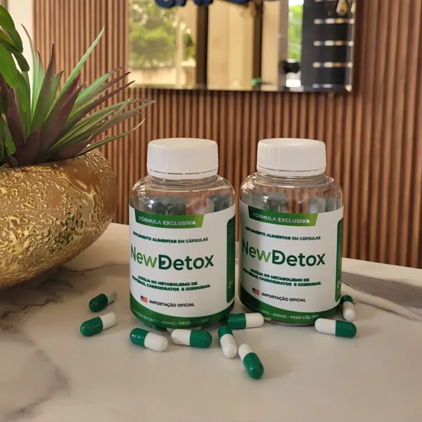 New Detox Kit Potes Do Suplemento Natural Para Desintoxica O Eu